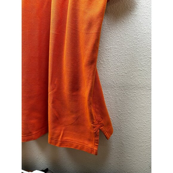 Duluth Trading Co Polo Shirt Mens 2XL Orange 100% Cotton Workwear Casual Classic - Picture 6 of 6